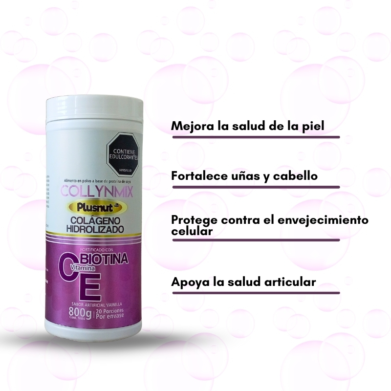 Colágeno - Hidrolizado con Biotina y Vitamina E - Imagen 2