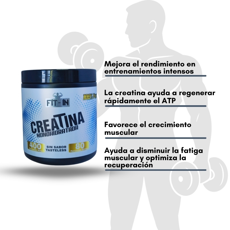 Creatina Monohidratada 100% Limpia - Imagen 2