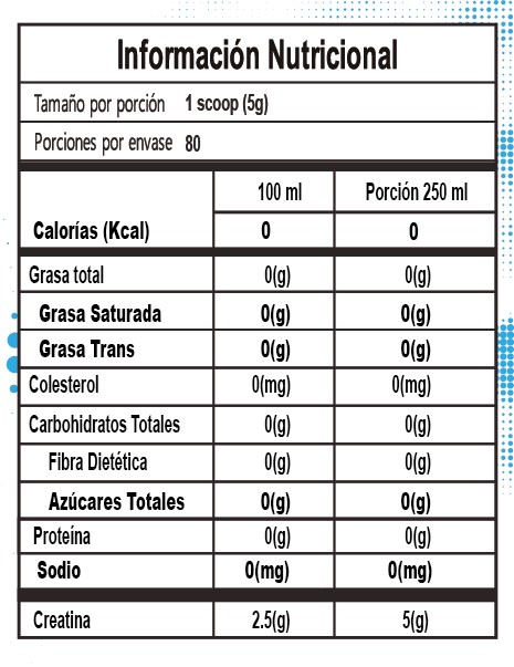 Creatina Monohidratada 100% Limpia - Imagen 3